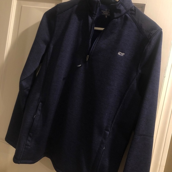 Vineyard Vines Boy’s Youth Performance 1/4 ZIP - Picture 1 of 3